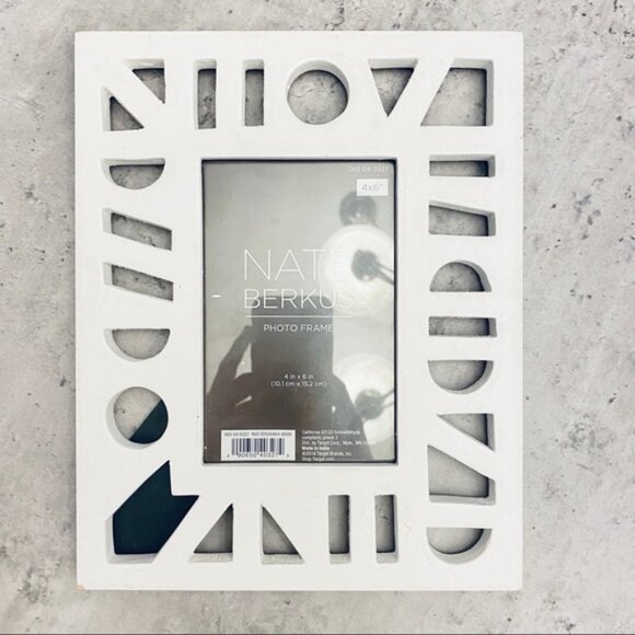 Art Print in Nate Berkus™ Carved Geo Photo Frame - Picture 11 of 13